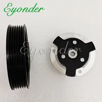 Polea de embrague de compresor de CA para Sanden, Citroen, Berlingo, C3, C4, C5, DS3, Vauxhall, Opel, Crossland, Peugeot 2008, 208, 3008, 5008, Rifter