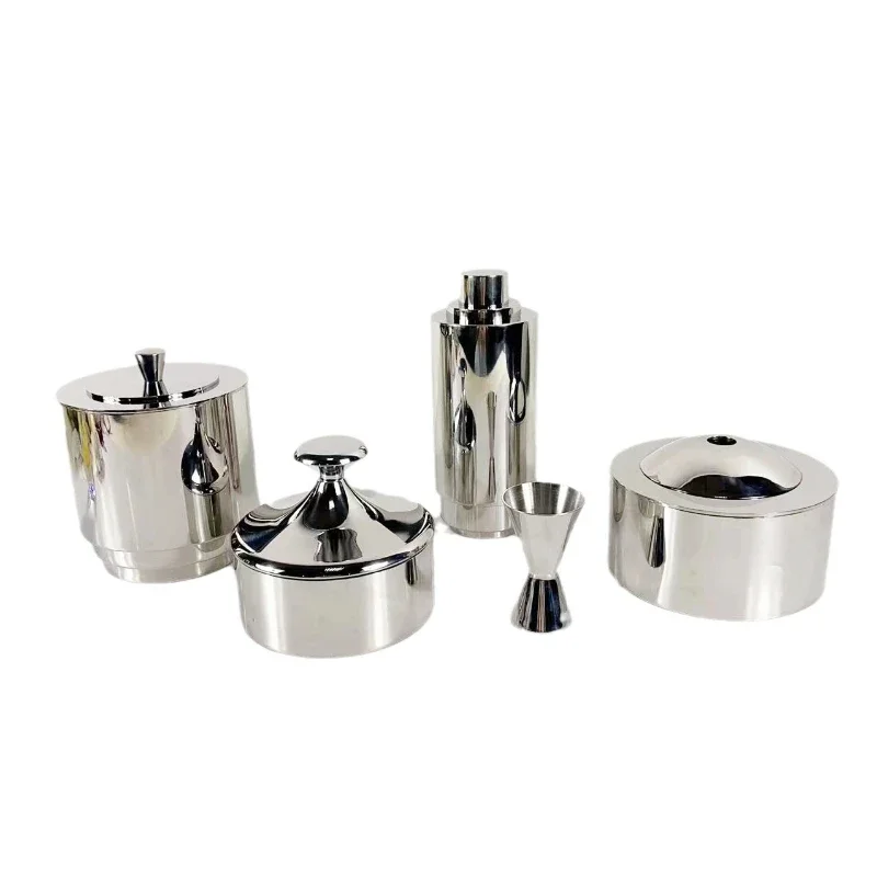 

Nordic personality stainless steel ice bucket household wine set high value wine
