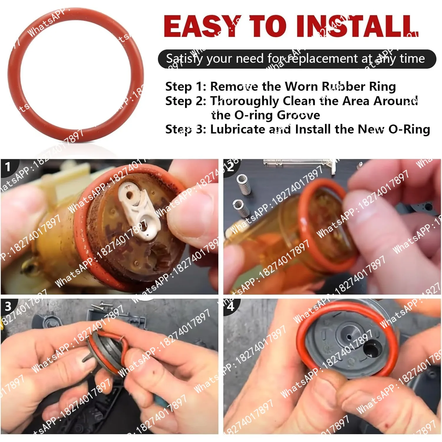 10pcs Original 5332149100 Compatible with Brew Unit O Ring Seal Kit for Espresso Machine