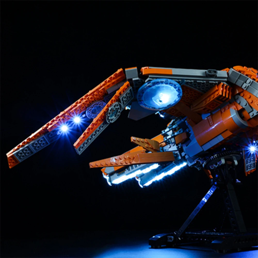 No Model LED Light Kit for The Guardians’ Ship 76193