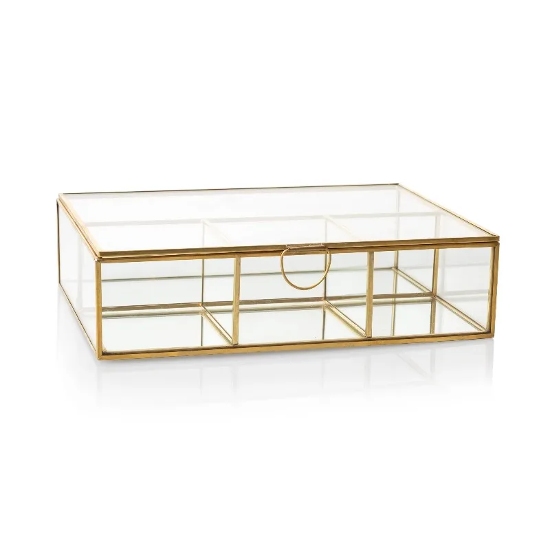 

The jewelry box is good-looking and easy to use, practical and durable, and of good quality.