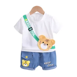 New Spring Autumn Baby Girl Clothes Children Boys T-Shirt Pants 2Pcs/Sets Toddler Casual Costume Kids Tracksuits Infant Outfits