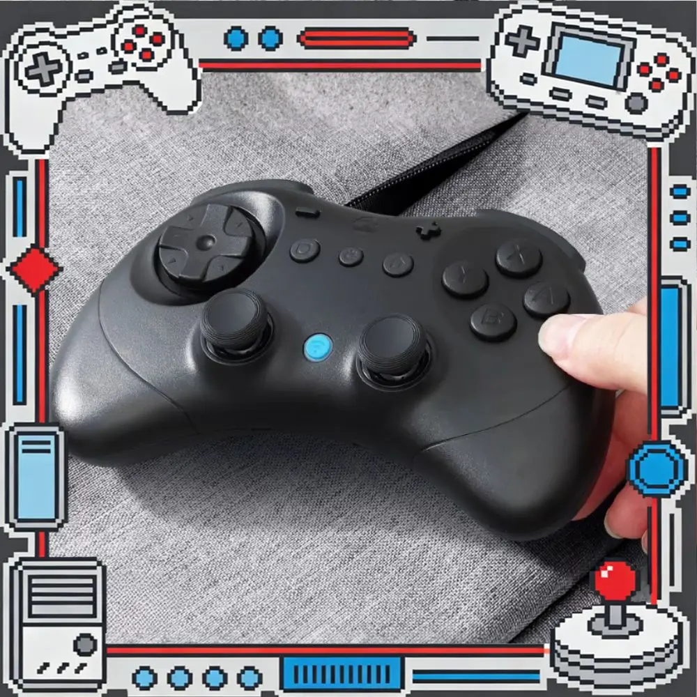 

Игровой контроллер GuliKit Elves 2 NS58 Bluetooth с проводным подключением, частотой опроса 730 Гц, аккумулятором 800 мАч и длительным временем работы, контроллер Hall для Switch