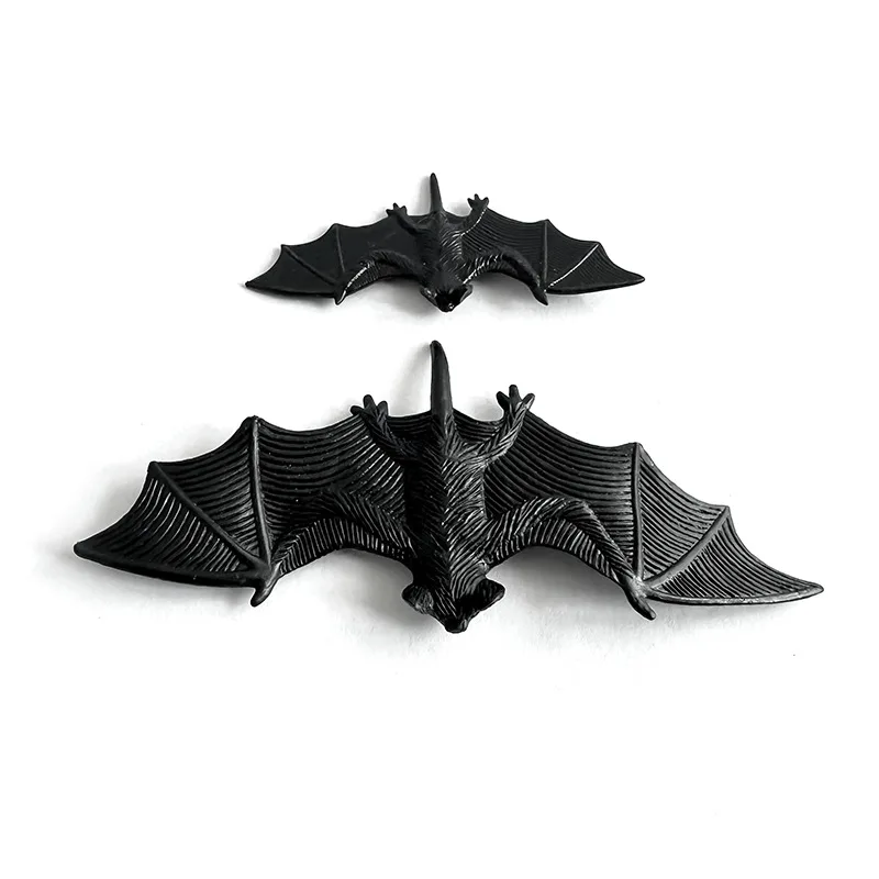 Novelty Gag Toys Outdoor Fun Sports Halloween Simulation Bat Black Prank Toys Exquisite Festival Gift for Friend or Children