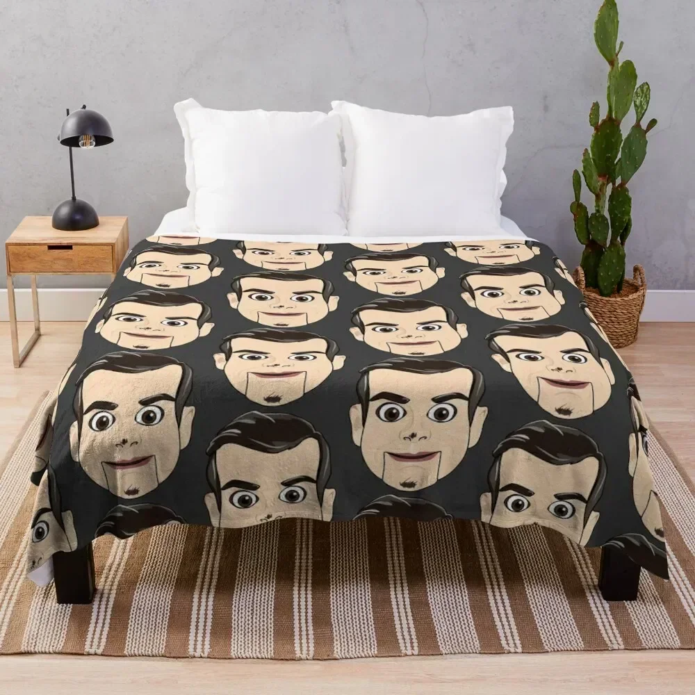 

Slappy Movie Throw Blanket Ultra Plush Cozy Blanket for Napping Sleeping