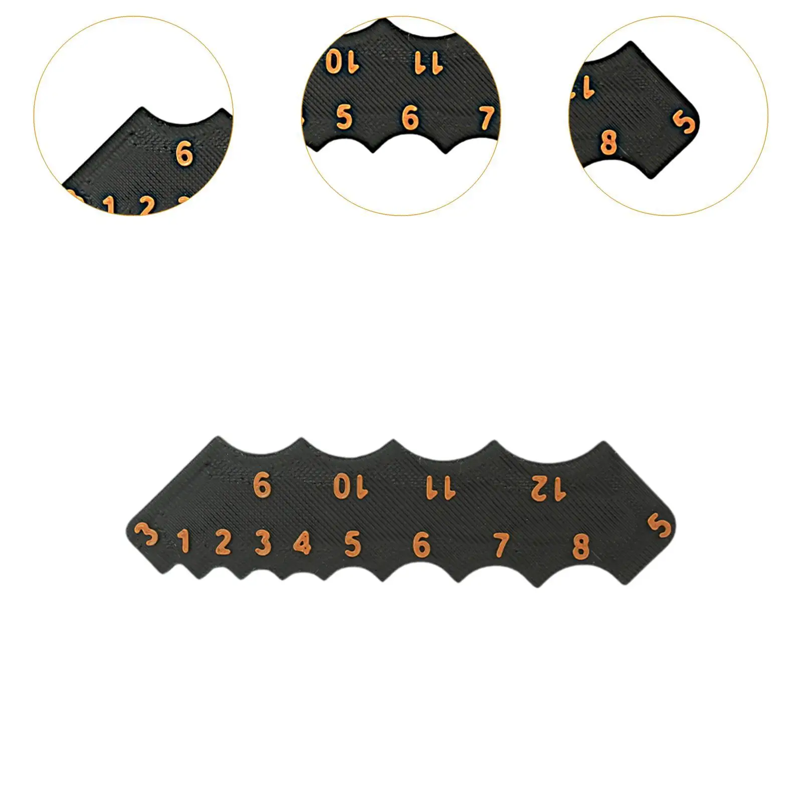 Radius template R gauge Measuring Tools,Round Corner Stitching Ruler Stencil for Home Carpentry Machine Installation Accessory