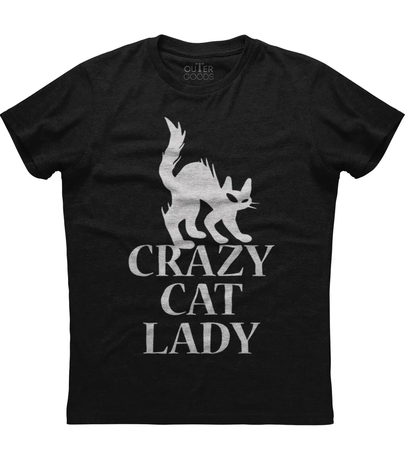 Crazy Cat Lady. Funny Cat Graphic Phrase Printed T-Shirt. Summer Cotton O-Neck Short Sleeve Mens T Shirt New S-3XL