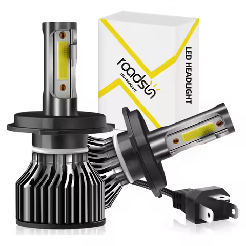 Roadsun H7 9003 H4 LED Headlight High Lumen H11 H1 H3 H8 H9 9005 HB3 9006 HB4 9012 HIR2 Turbo Lamp 6500K Car Light H13 9004 9007