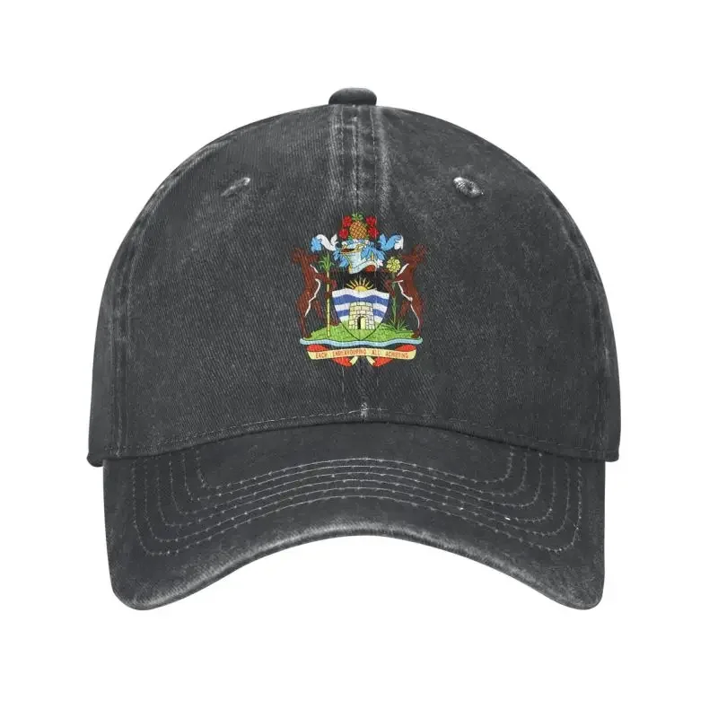 

Custom Cotton Coat Of Arms Of Antigua Barbuda Baseball Cap Outdoor Men Women's Adjustable Dad Hat Summer