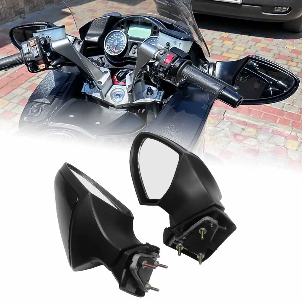 Motorcycle Rear View Side Mirror Rearview Mirrors Fit For KAWASAKI Concours 14 GTR1400 ZG1400 2008-2017 Accessories