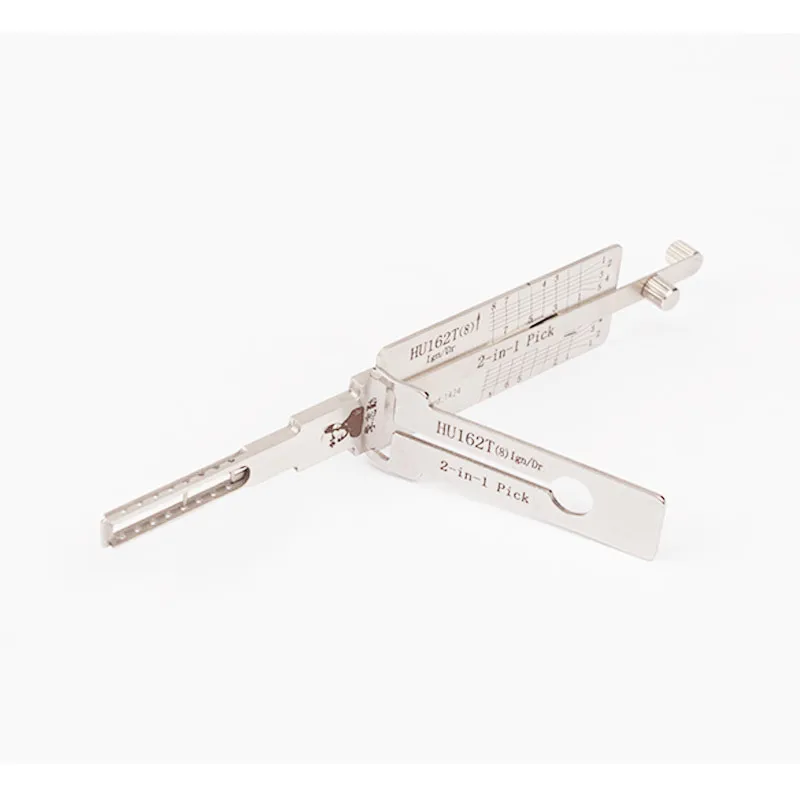 Original LISHI Tools HU162T (8) 2-IN-1 PICK for Public Switch on Ignition Lock/door Lock Anti-Glare LockSmith Tool