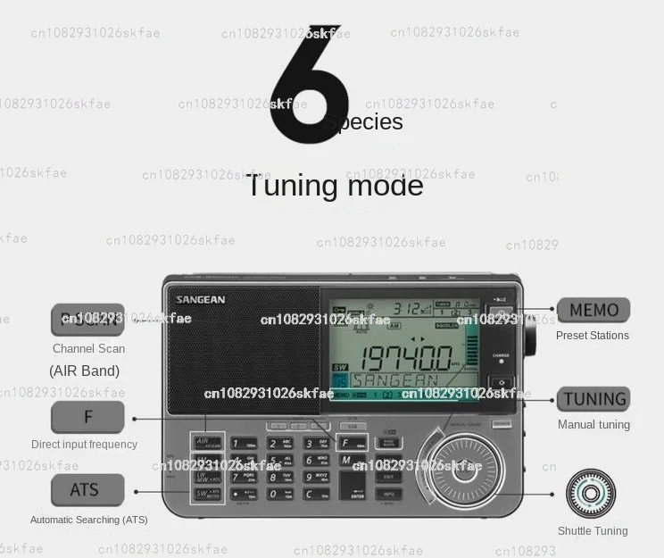 Full Band Radio ATS-909X2