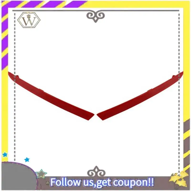 New 63147847165 63147847166 Rear Bumper Reflector Rear Bumper Brake Reflector Strip Warning Lights Car Parts For BMW F30 F31