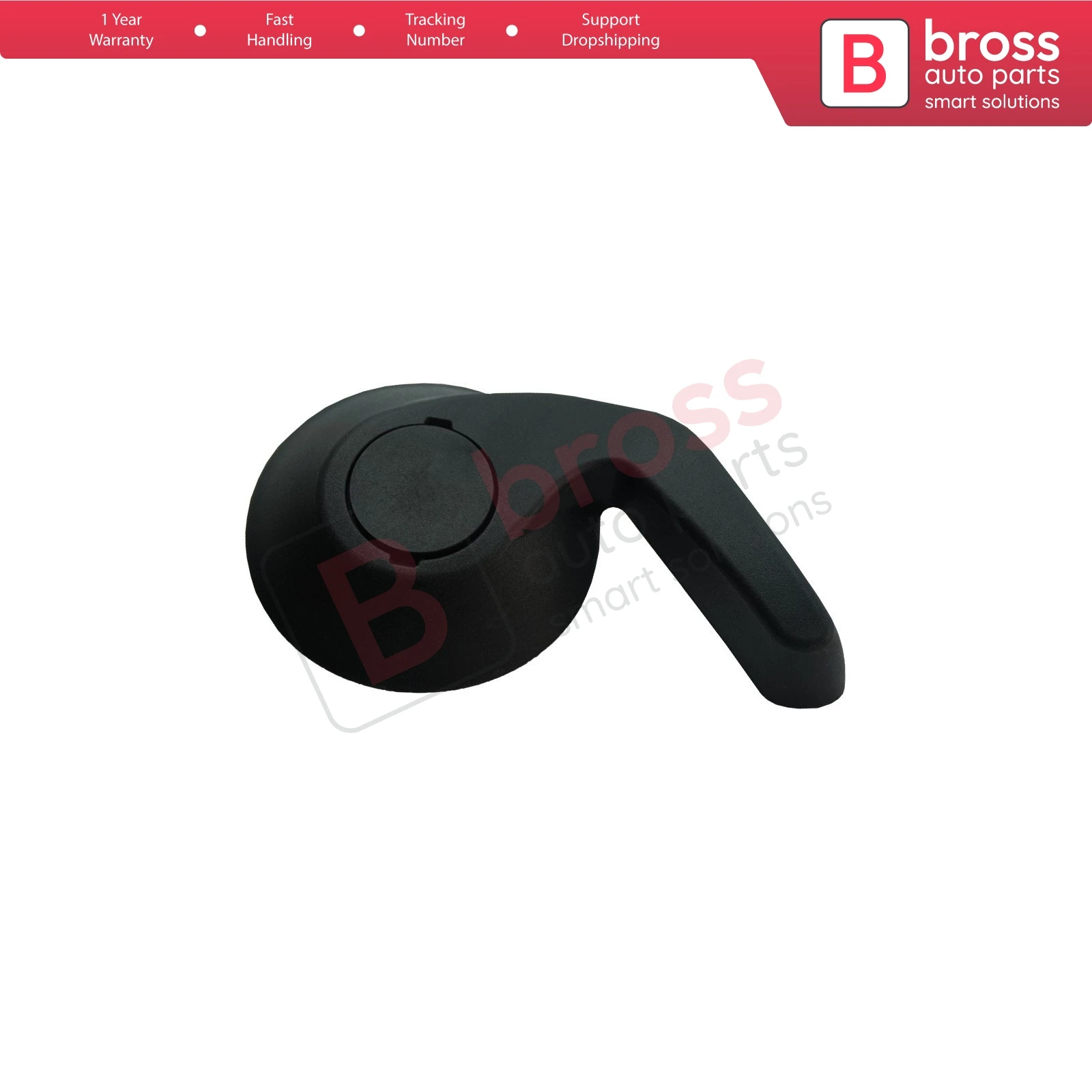 Bross Auto Parts BDP898-2 Seat Handle Adjustment Lever Front Right 7701209972 BLACK for Renault Kangoo MK2 Ship From Turkey