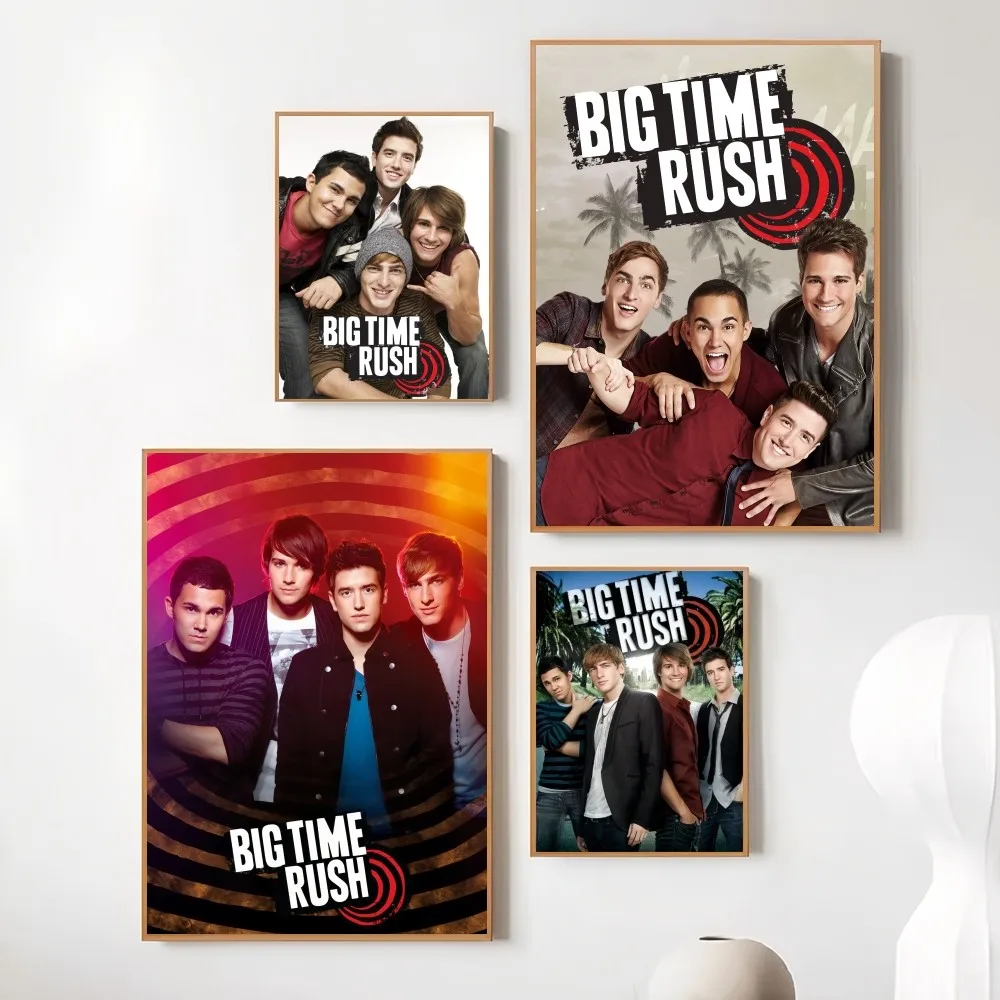 Music Band Big Time Rush Poster Prints Wall Painting Bedroom Living Room Decoration Office Small