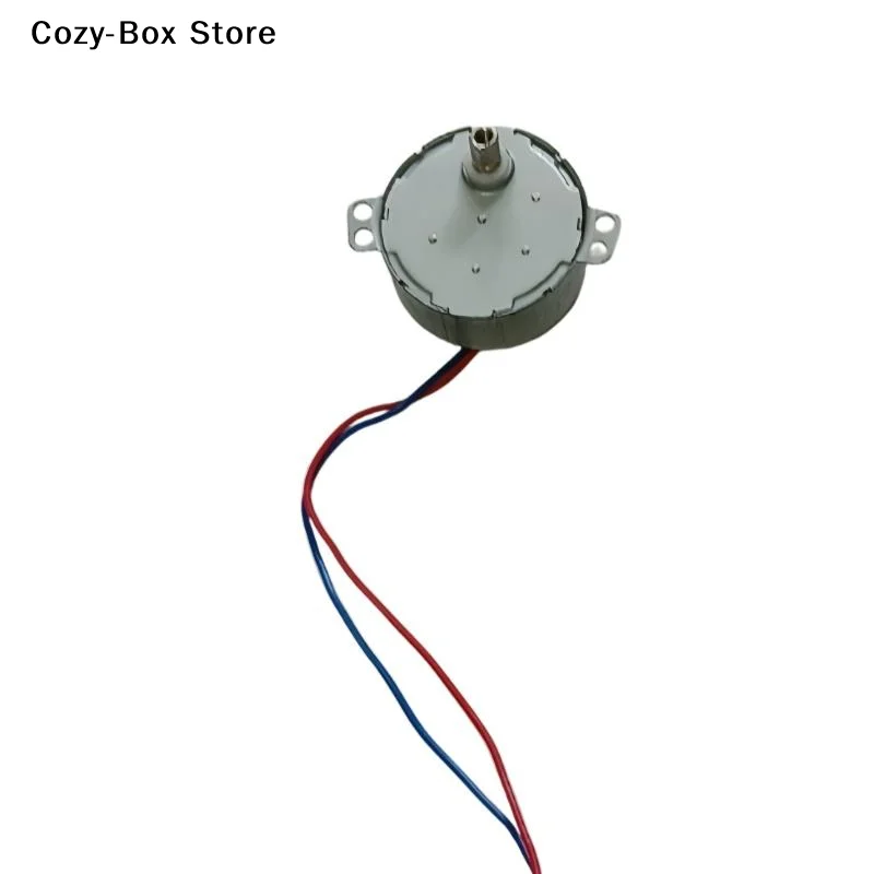 [ZY] 1 pièce Moteur synchrone à aimant permanent à pôles à griffes 49TYJ 220V 4W, moteur de ventilateur à tête oscillante, pièces de moteur de ventilateur électrique