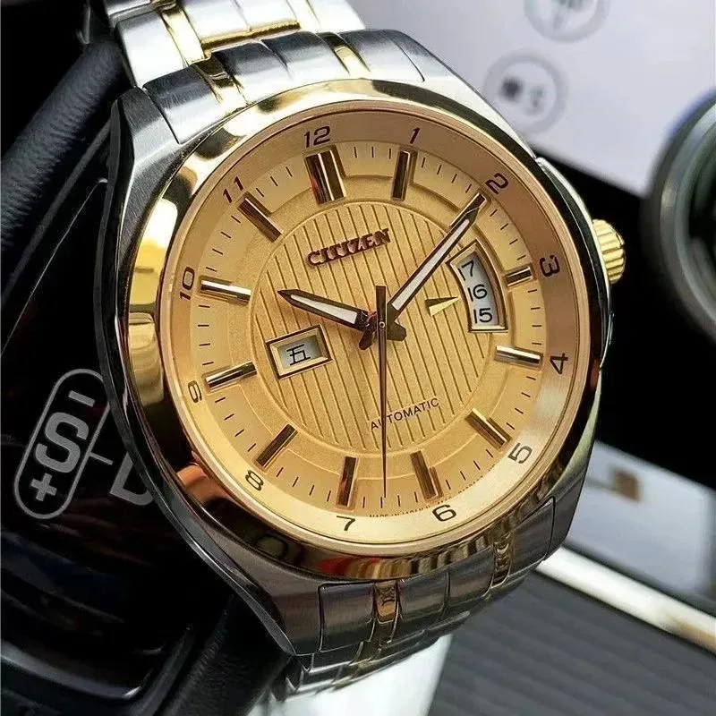 Original Simple versatile Citizen Japan Automatic Mechanical Watches Men\'s Watches Waterproof Luxury women’s Watch Large Dial