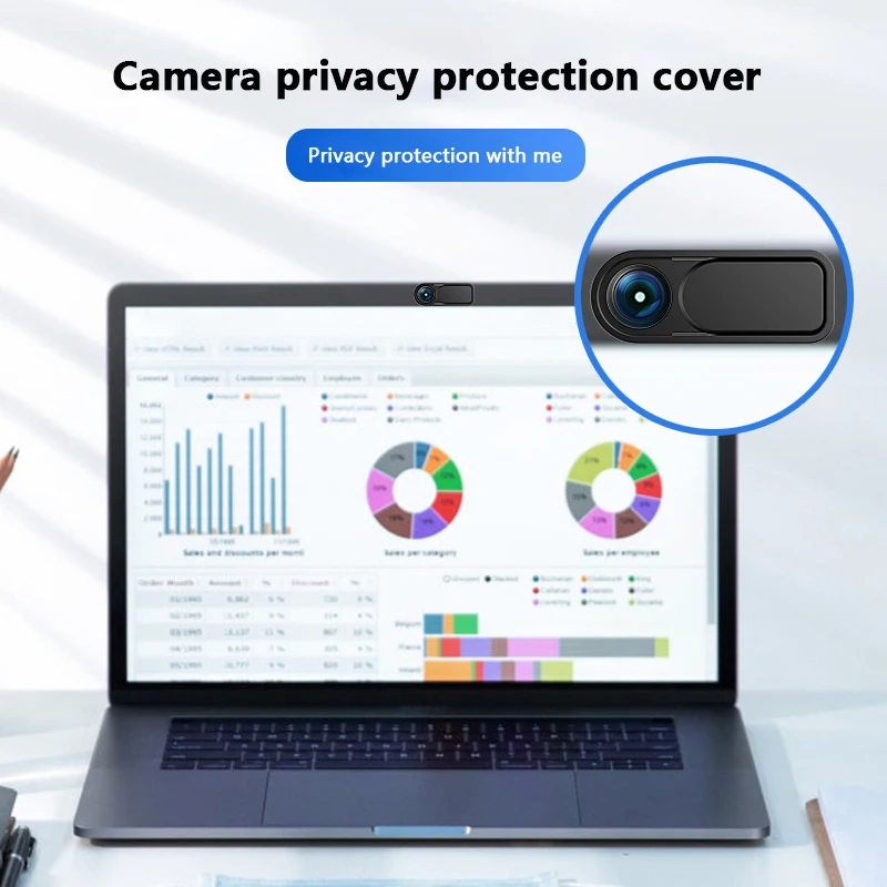 Webcam Cover Mobile Computer Lenes Camera Cover For Iphone/Samsung/Ipad Anti-Peeping Protector Shutter Slider Privacy Sticker