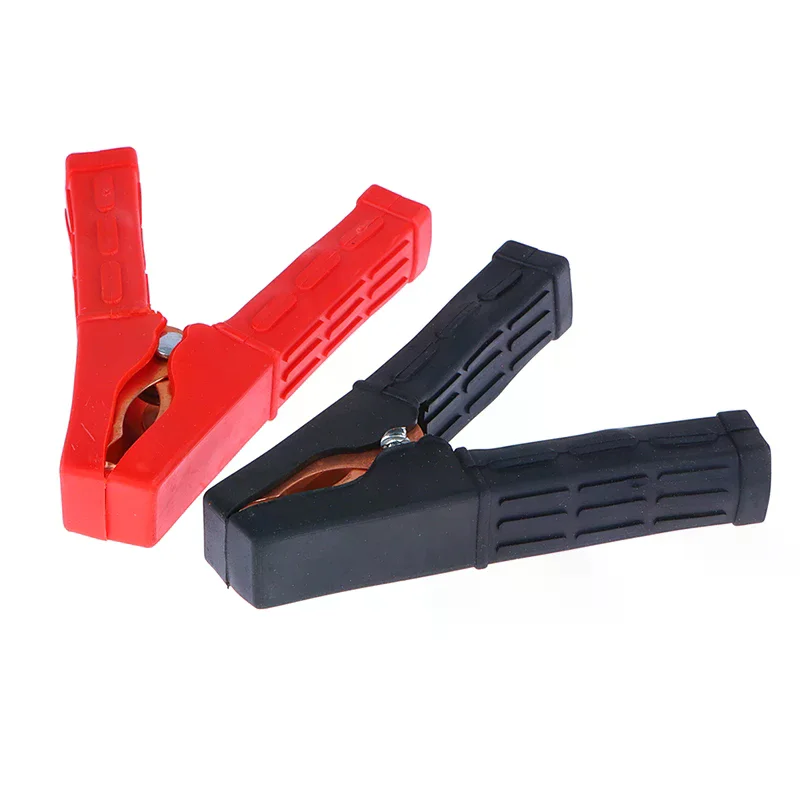 2pcs 200A Crocodile Alligator Clips Car Battery Insulated Clip Clamp Connector for Jumper Cables Boost