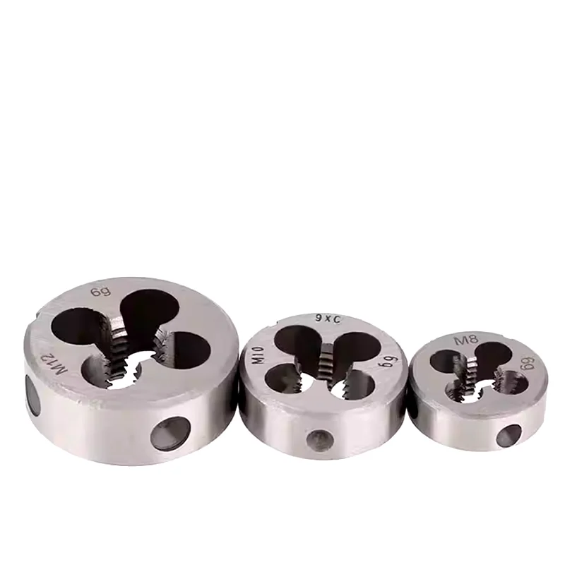 HSS 1PCS Metric Thread Right Left Round Die M42 M45 X4.5 X4 X3 X2 X1.5 X1.25 Screw Threading Dies