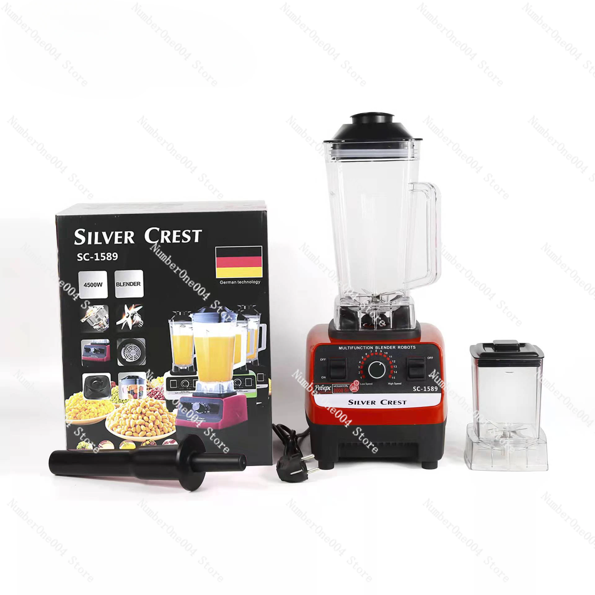 Export Double Cup Wall Breaker Cooking Blender SILVER CREST Juicer