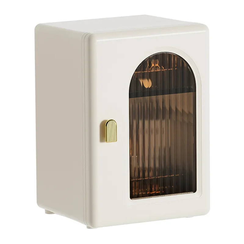 

Desktop Cosmetics Storage Box Premium Sense Large Capacity Dresser Cosmetic Cabinet