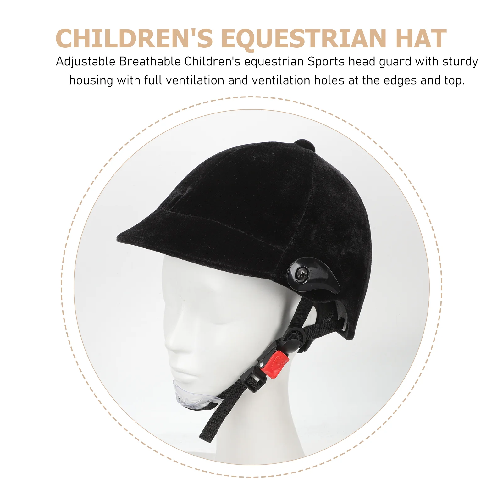 

Protective Gear Equestrian Kids Children Hat Riding Safety Girls Horse Helmets