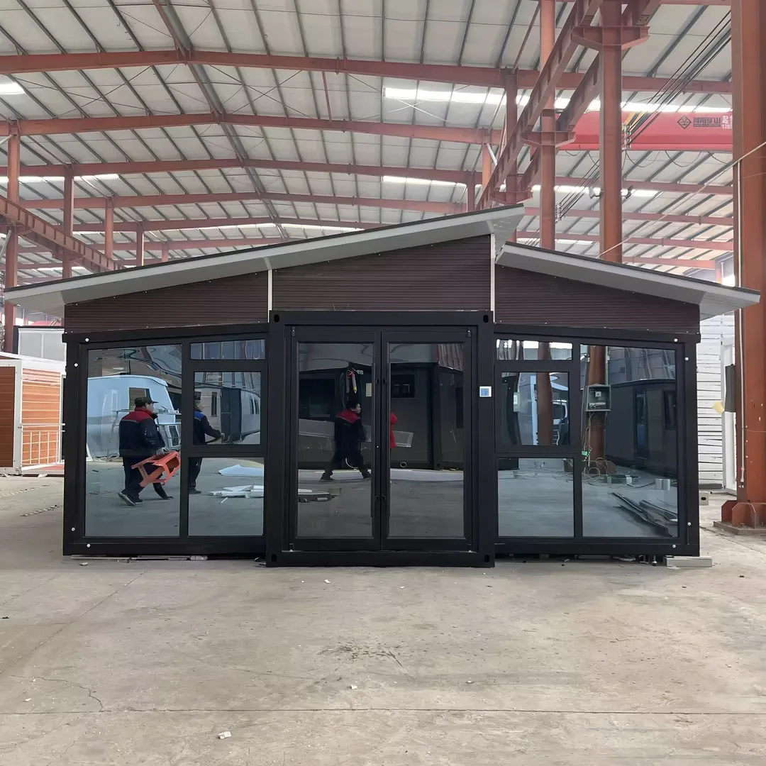 20ft Modular Expandable Container House 3 Bedroom Sandwich Panels Modern Design for Hotel Casa Contenedor