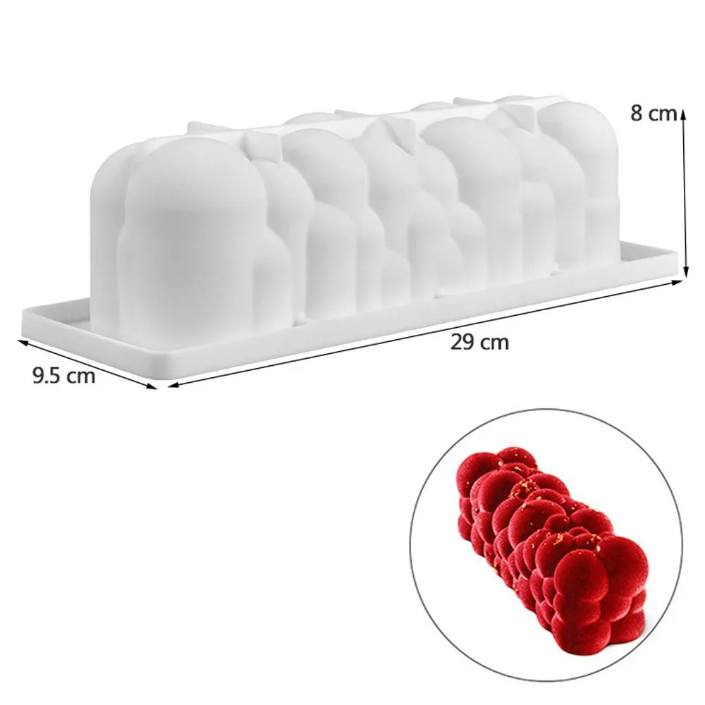 

Пищевые силиконовые формы для торта в форме мусса, кубическая квадратная форма, длинная полоска, силиконовые формы для торта, кухонные формы для выпечки