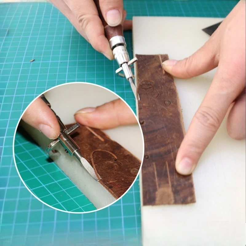 Groover Stitching Tool - Herramienta de Cuero Ajustable 7 en