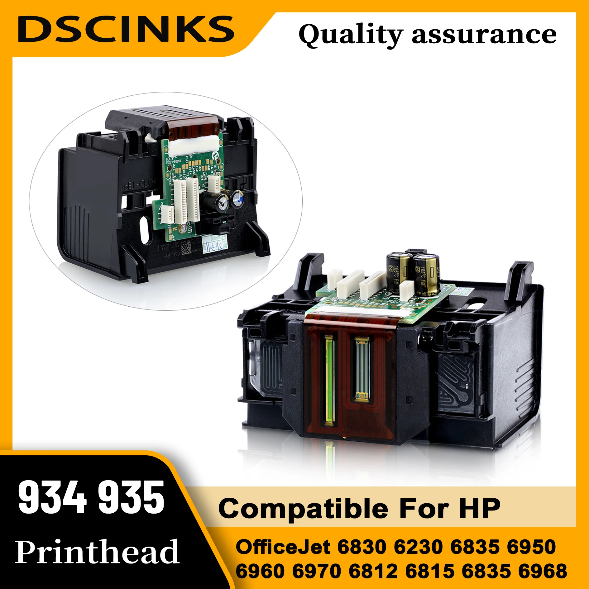 Nuevo cabezal de impresión 934 935 para HP 934 935, compatible con las impresoras HP OfficeJet 6830 6230 6835 6950 6960 6970 6812 6815 6835 6968 6954