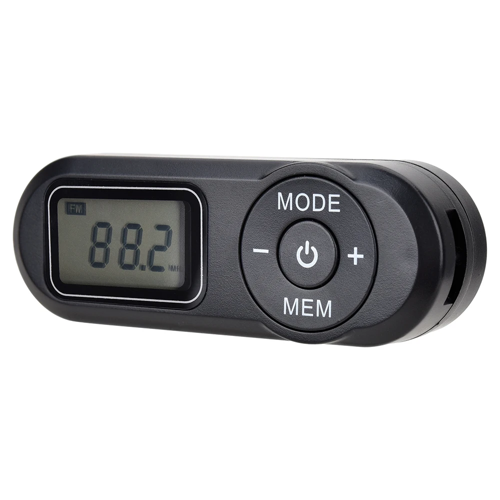 Digital Pocket FM Radio FM:64-108MHz Portable FM Radio Receiver with LCD Display Neck Lanyard 3.5mm Headphone