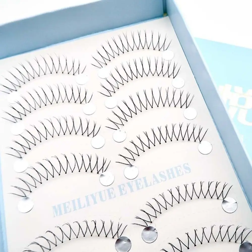 Nouveau Kpop Idol Style faux cils bande complète U forme cils moelleux Volume yeux maquillage accessoires pour les filles