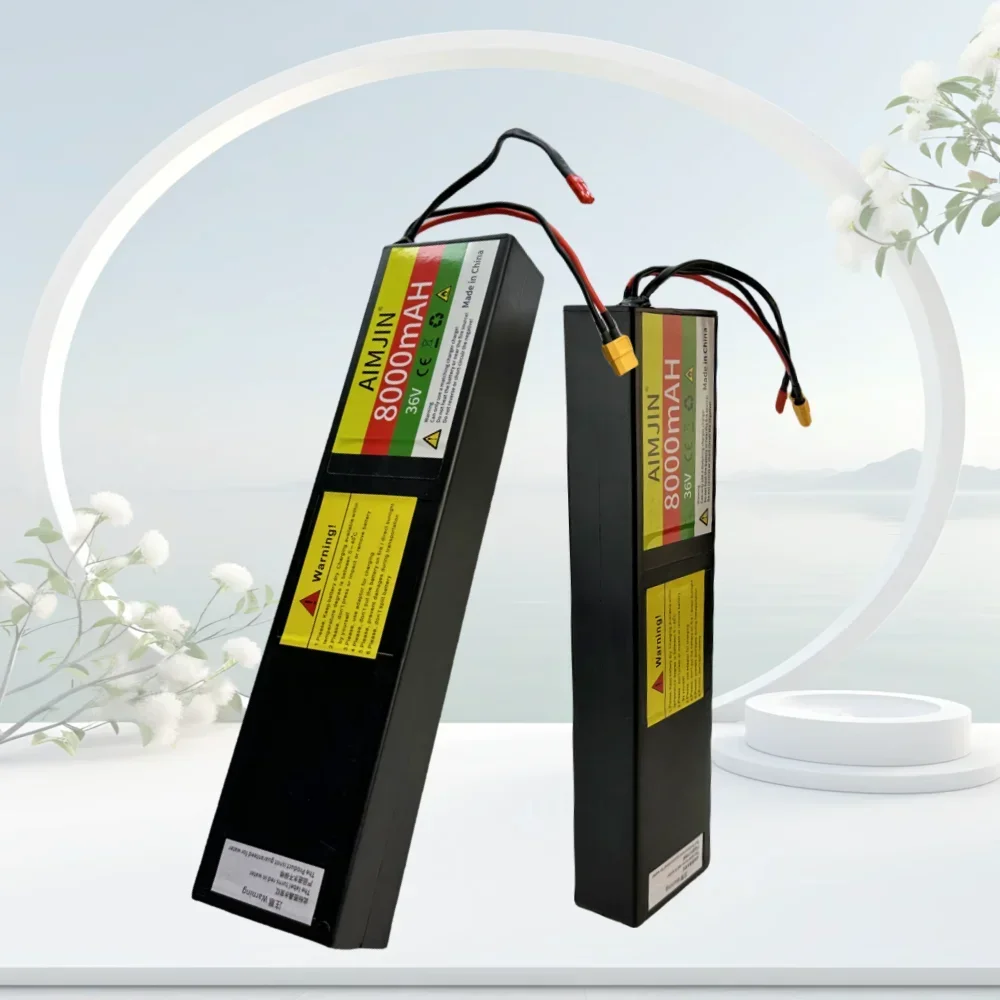 10S3P 36V 8000mAh  Li-ion Rechargeable Battery Pack XT60+JST Plug whit 42V 2A Charger Suitable For Electric Scooter