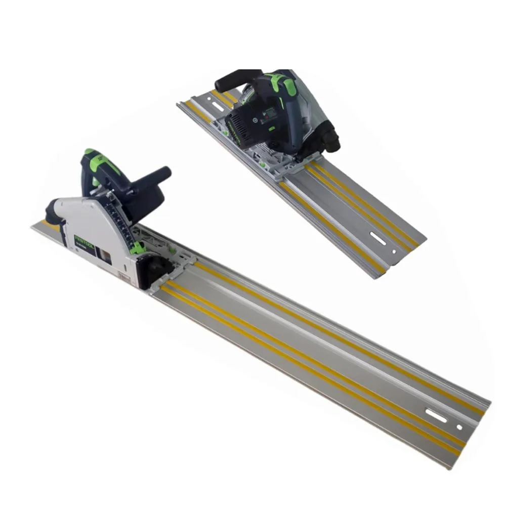 1pcs 800mm 1400mm Track Saw Track Guide Rail Aluminum Extruded Guided Rails for Circular Saw Track DIY Woodworking Tools