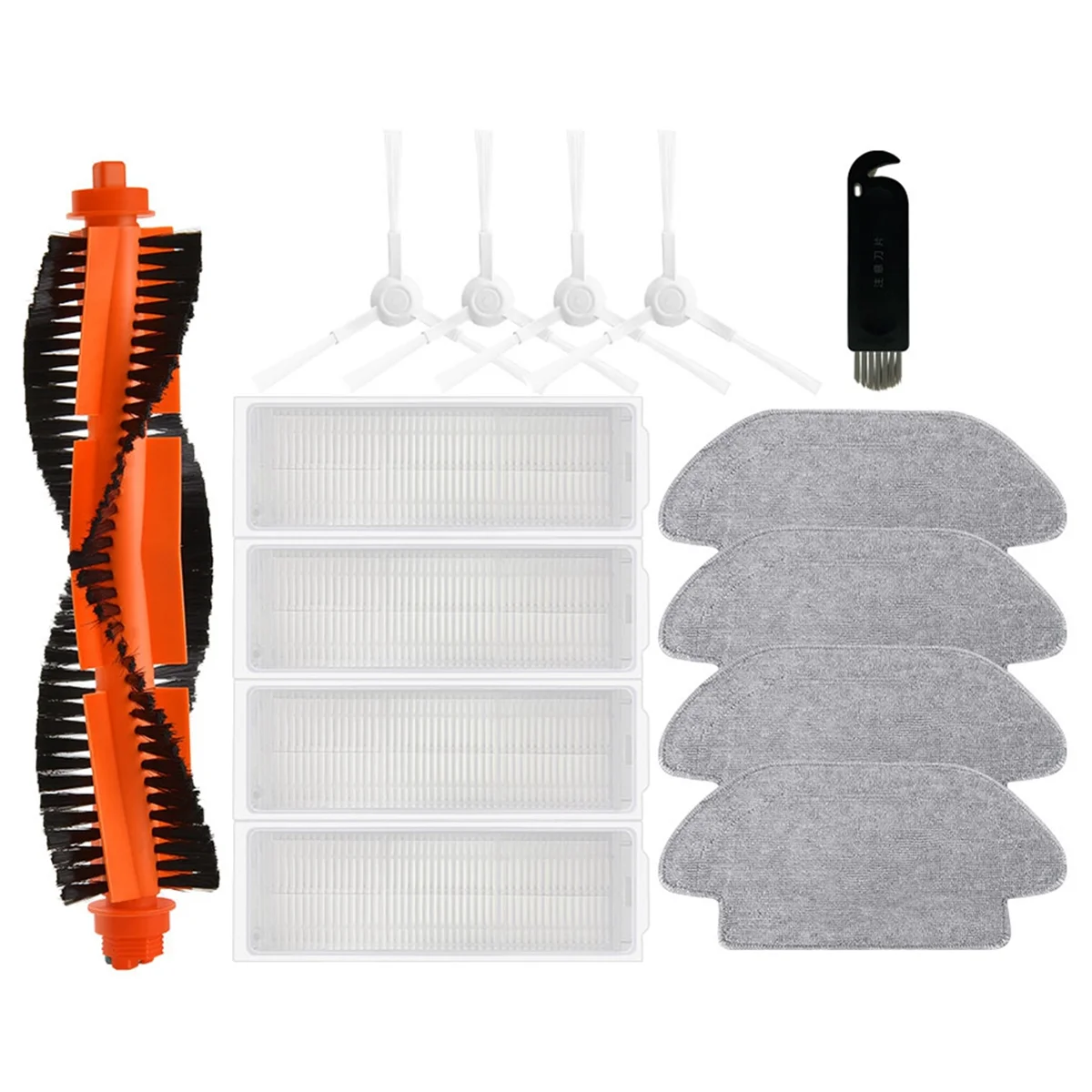 

For Xiaomi Mijia Robot Vacuum Mop 3C B106CN Spare Parts Accessories Main Side Brush Hepa Filter Mop Rag Cloth