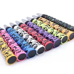 Camouflage Tennis Racket Overgrip Anti-skid Sweat tape Absorbed Wrap Badminton Racquet OverGrip Fishing Skidproof Sweatband Grip