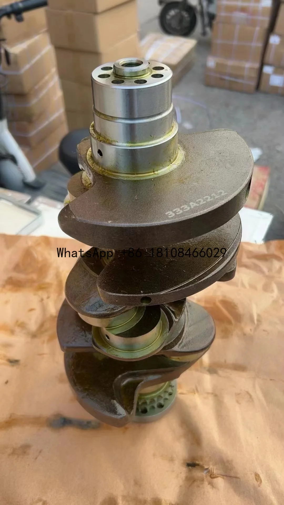 Kusima Hot Selling Auto Engine Spare Parts Engine Automobile Crankshaft Ciguenal For Audi EA837 C6 3.0T OEM Quality