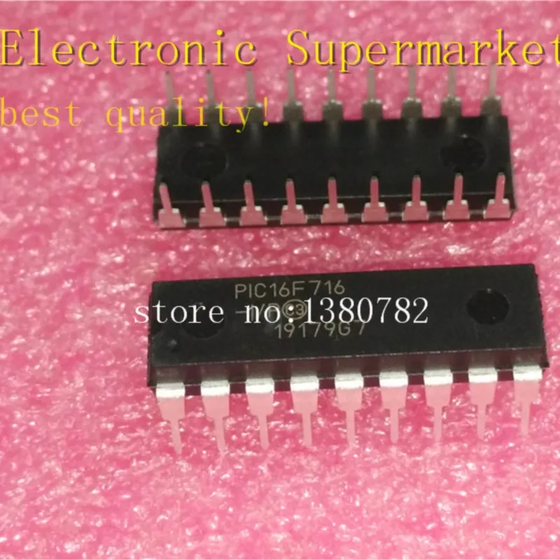 

Free Shipping 5pcs-100pcs PIC16F716-I/P DIP-18 New original IC In stock!