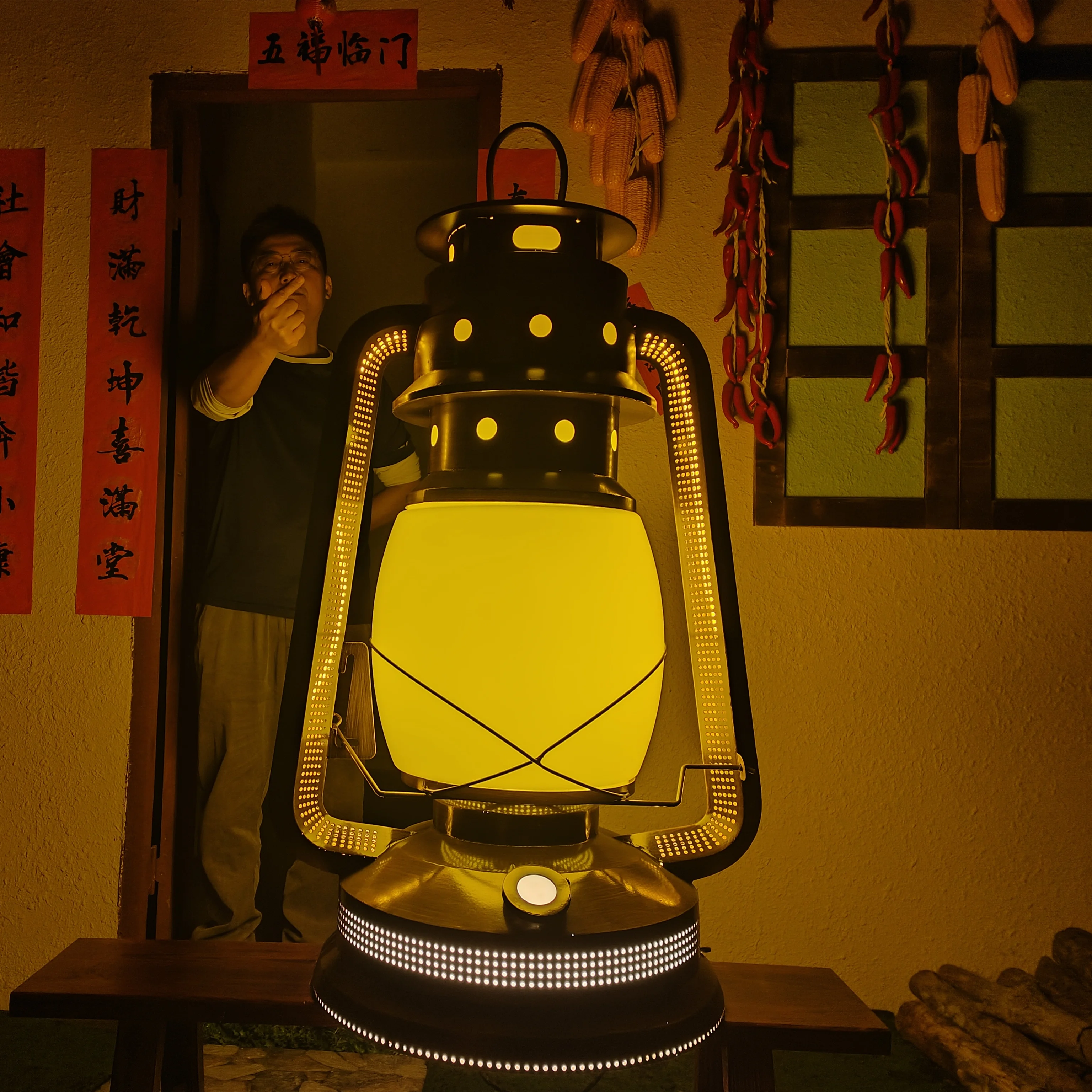 Outdoor Waterproof LED Camping Lantern Modern IP65 Portable