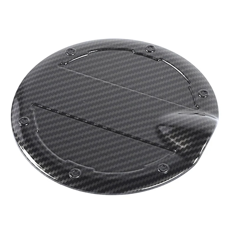 Carbon Fiber Car Exterior Fuel Tank Cap Trim for Dodge Nitro 2007-2012