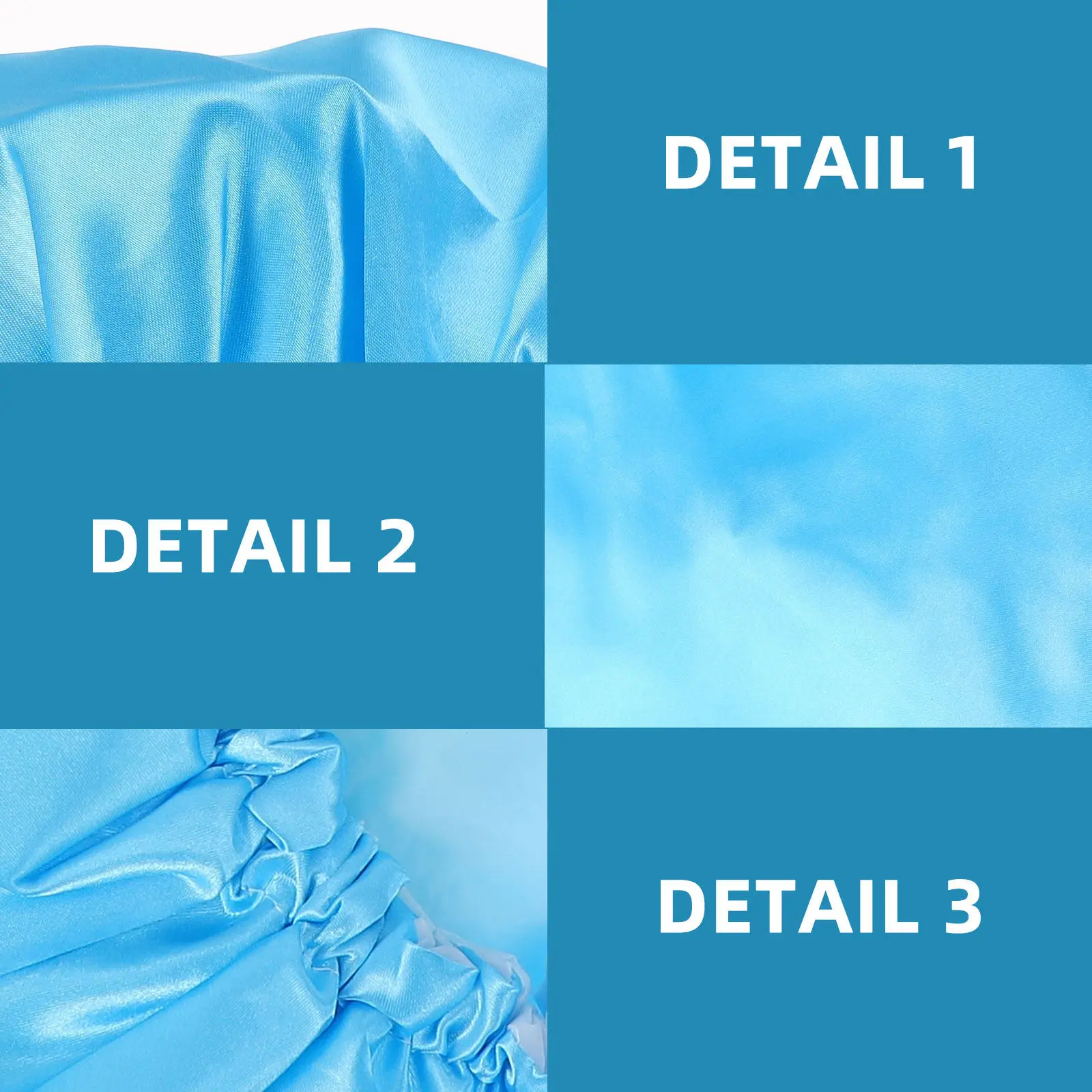 

4Pcs Waterproof Bath Caps Multi-Functional Durable Hair Care Shower Hat Night Sleep Caps for Women Curly Long Hair