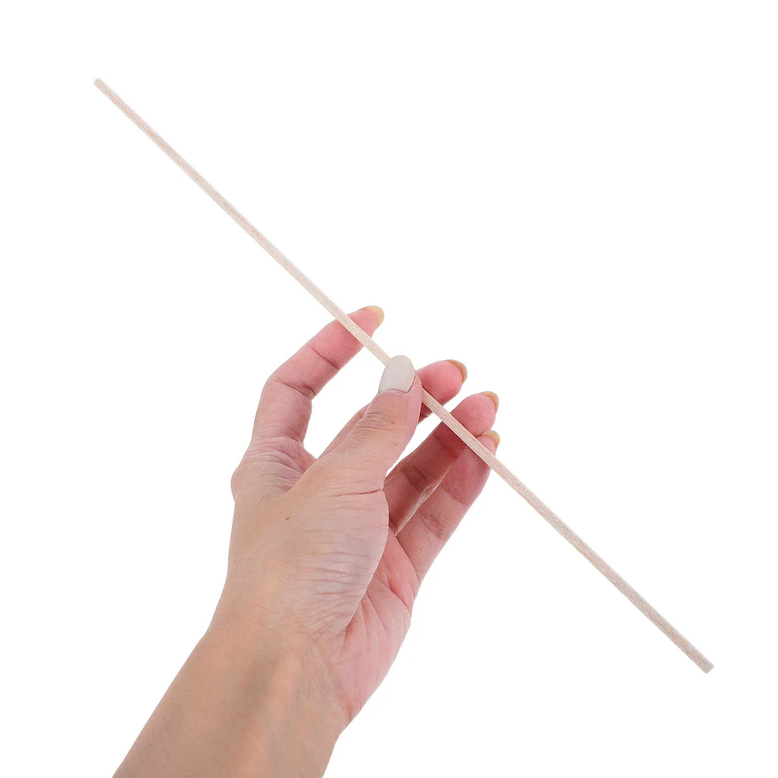 

50 шт. квадратных брусков из бальзы, натуральные, необработанные, 30 см, для поделок и проектов по дереву