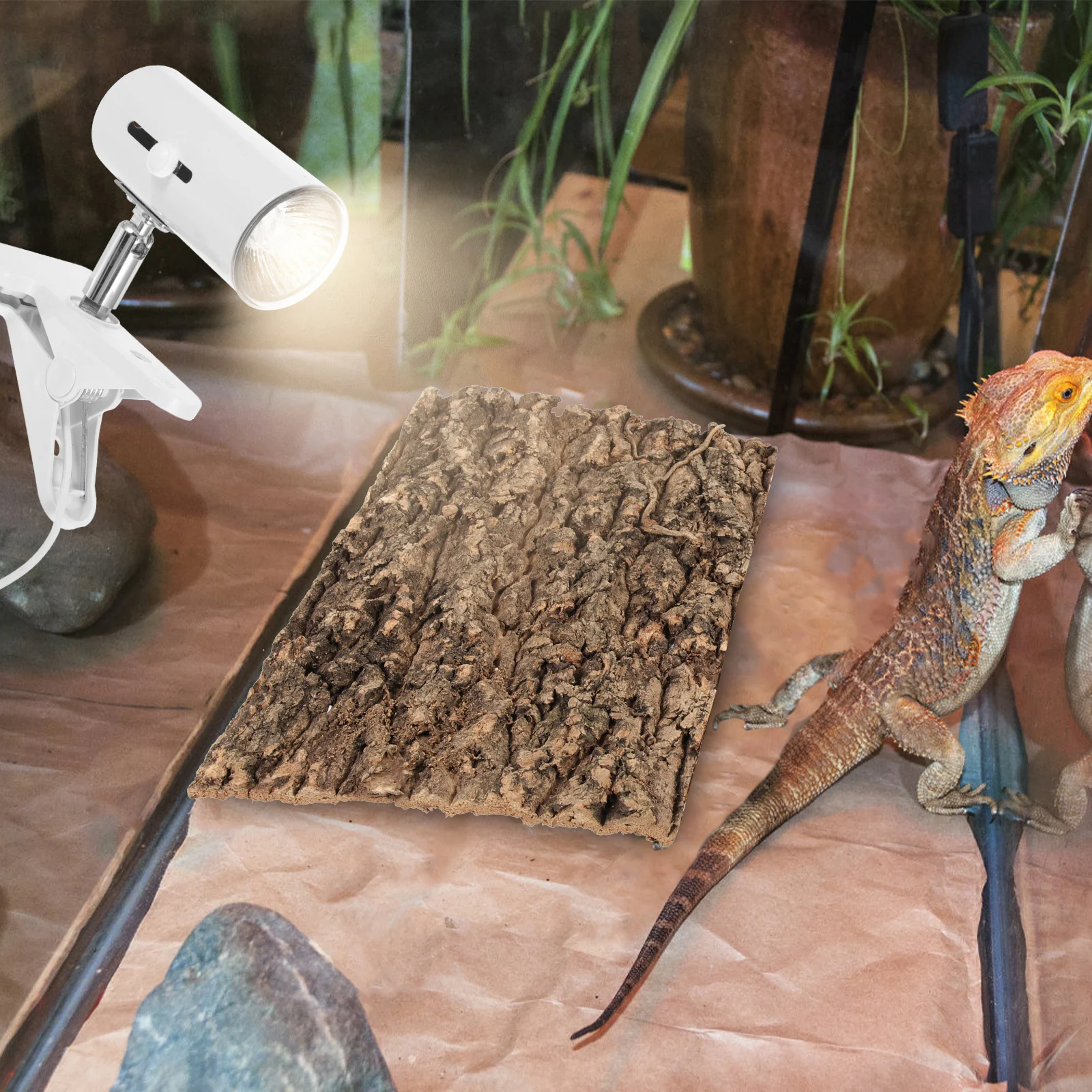 

1 set Turtle Basking Lamp Reptile Heating E27 Ceramic Socket Light Aquatic Turtles Lizard Heat Lamp Warmth Source Adjustable