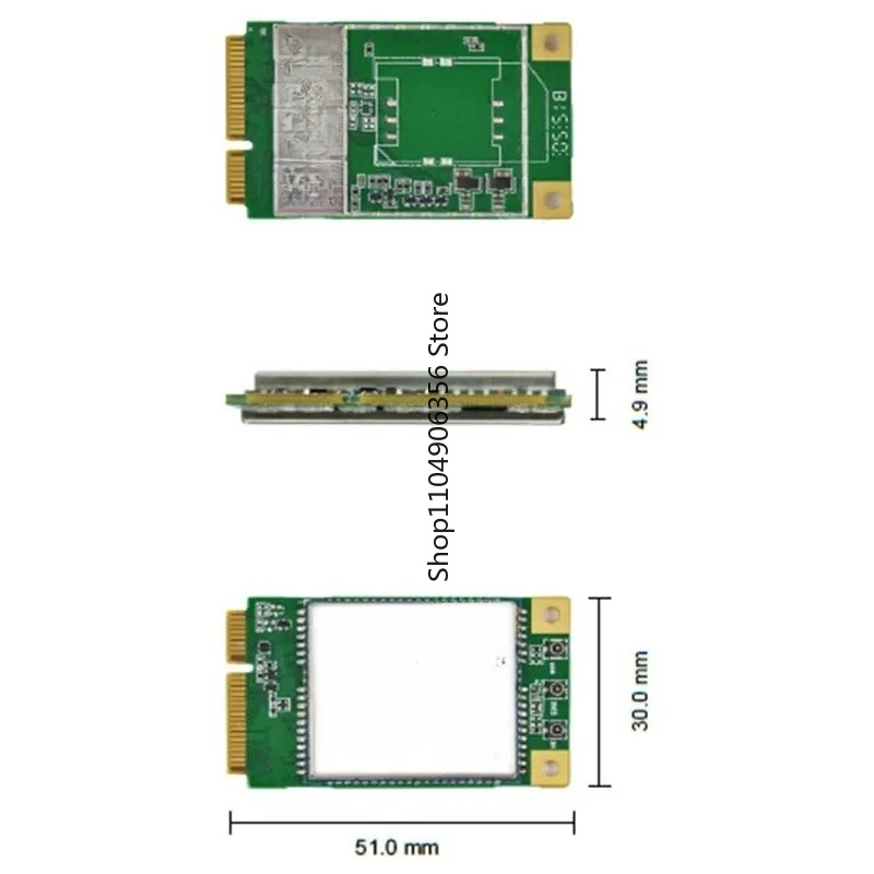 

for Quectel LTE EC25 EC25-E EC25-EC EC25-AU EC25-EUX Cat4 minipcie V3 wireless module GNSS only support USB communication