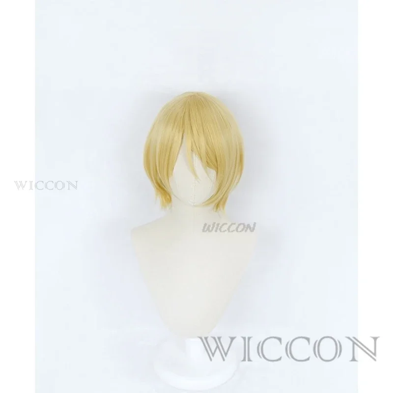 Anime Welcome To Demon-School cos Iruma-kun Shax Lied Costume Cosplay uniforme gialla Set completo uomo donna Halloween Carnival Suit