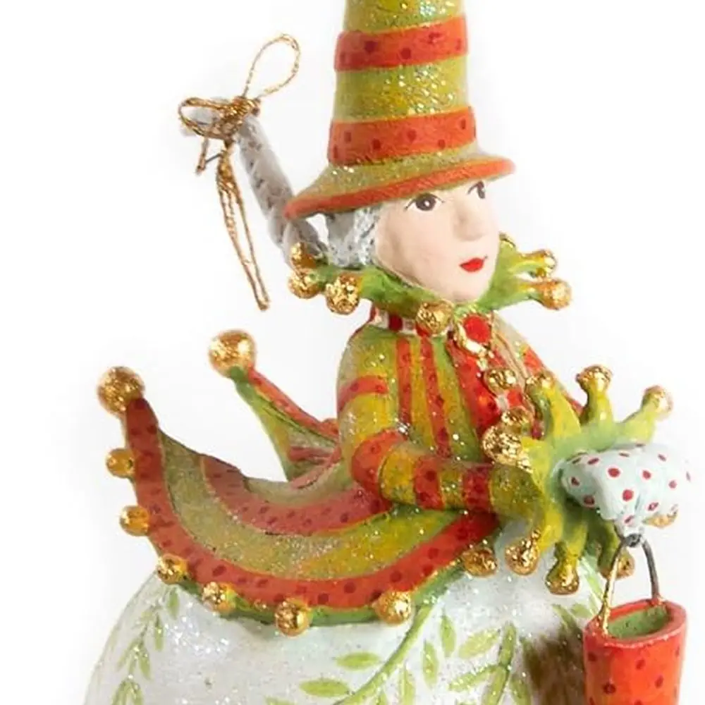 

Рождественское украшение Mackenzie Childs Brewster Dash Away, праздничный декор елки, фигурка Миссис Санта-Клауса