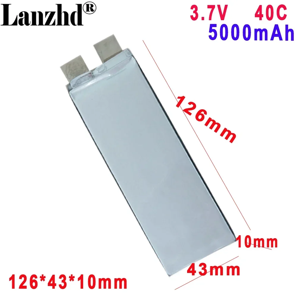 

3.7V High ratio 40C Li-ion 5000mah For Car boat model toy remote control aircraft assembly battery 1043126