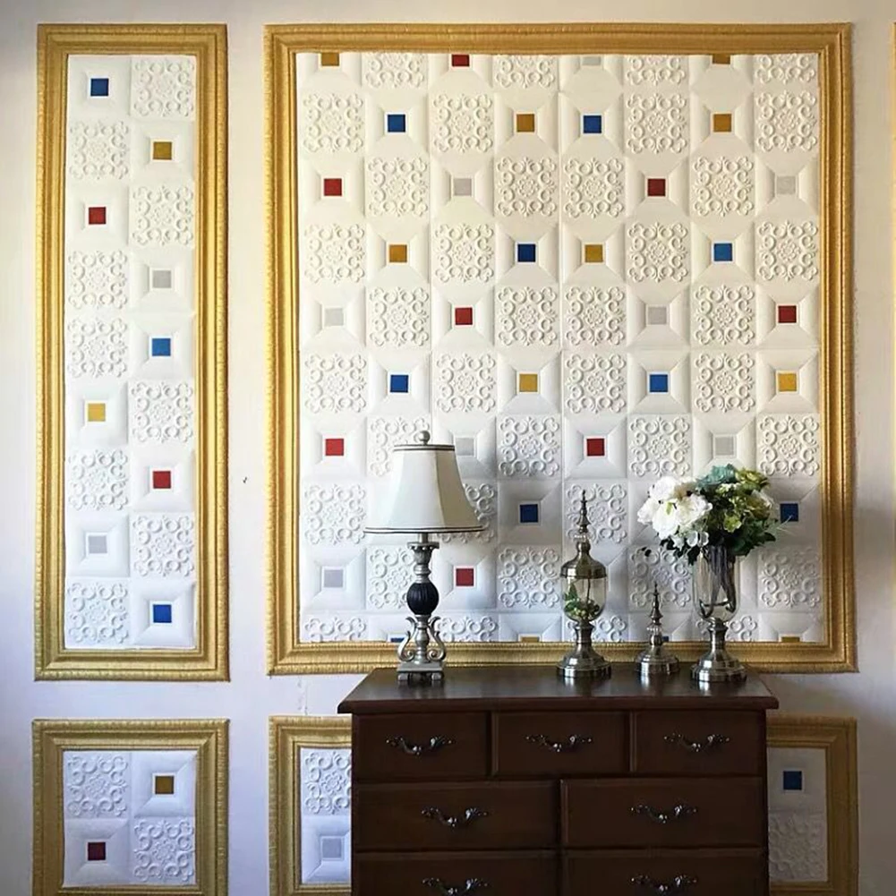 Moisture-proof Border Skirting Wall Stickers Dusty Walls Foam Cotton High-quality Materials For Interior Design