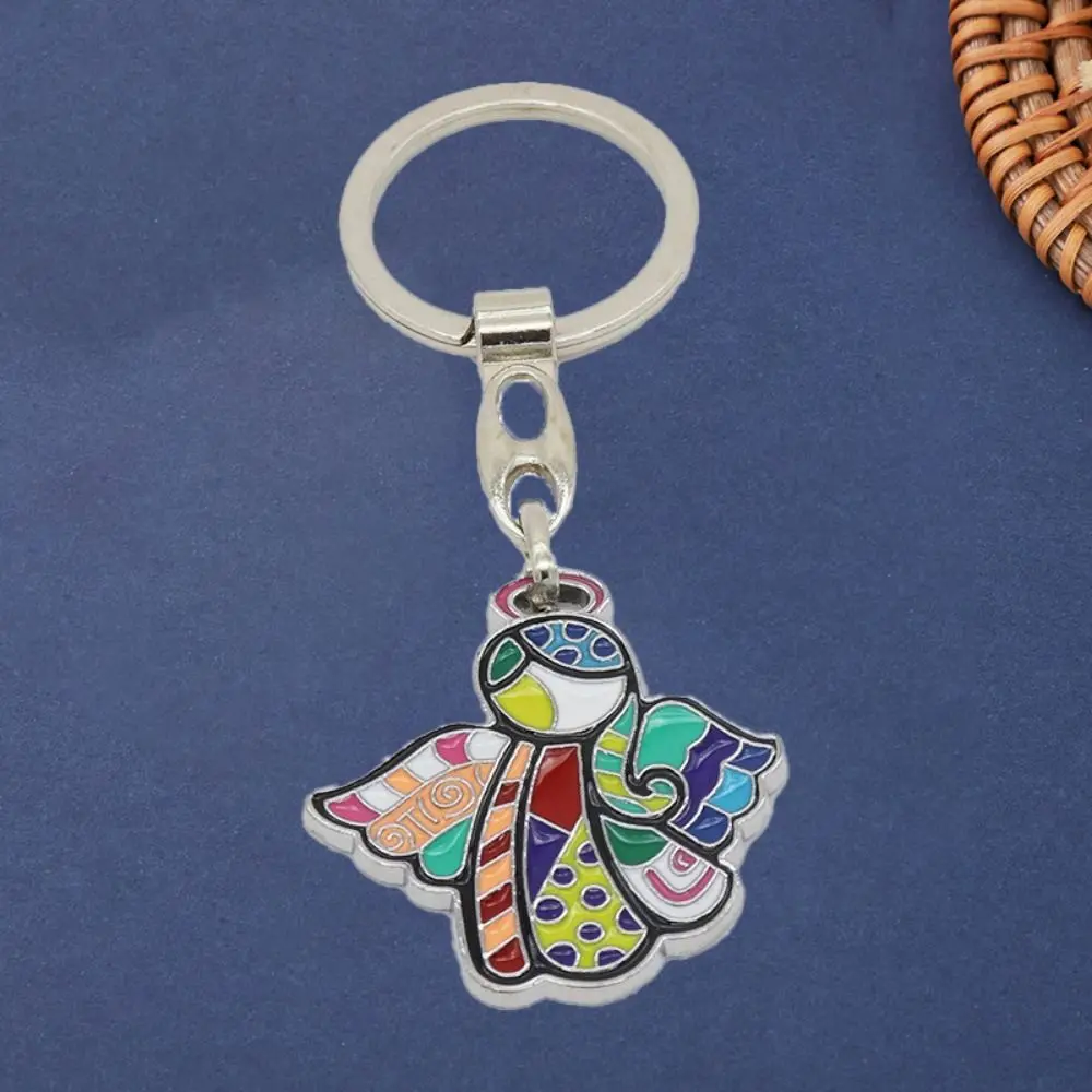 Multiple Scenes Cartoon Colorful Jewelry Pendant Alloy Crafts DIY Chapel Keychain Handmade Car Pendants Birthday